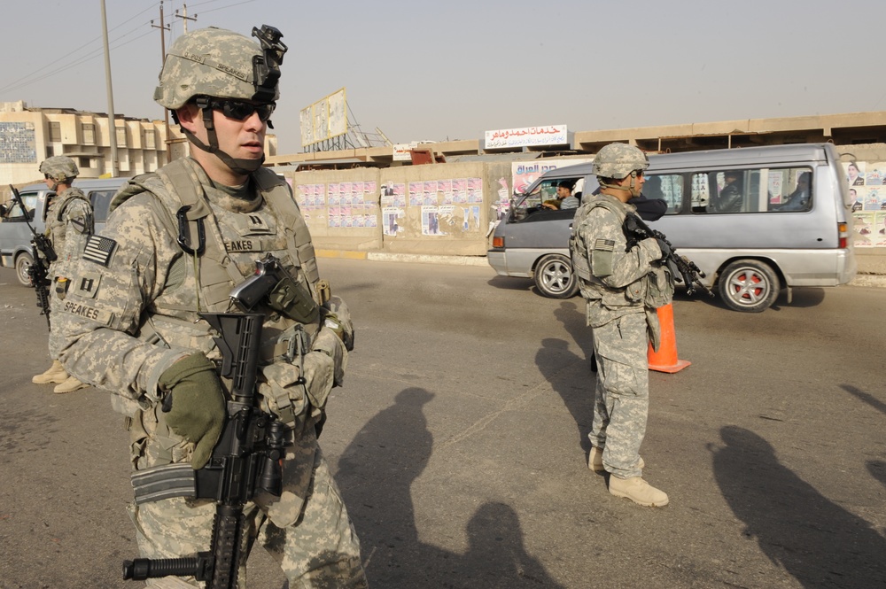 Patrol in Baghdad