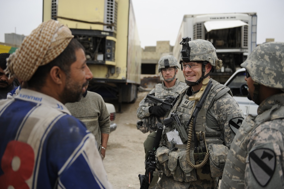 Patrol in Baghdad