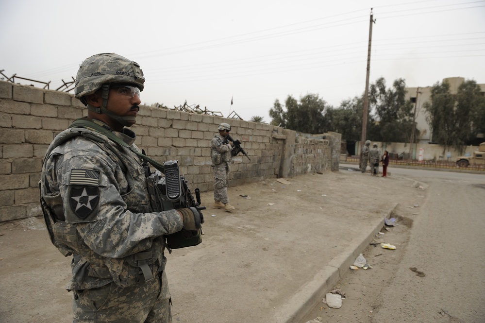 Patrol in Baghdad