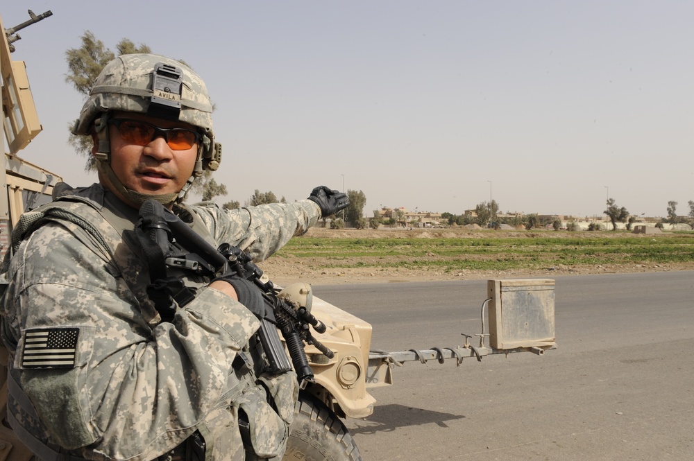 Patrol in Baghdad