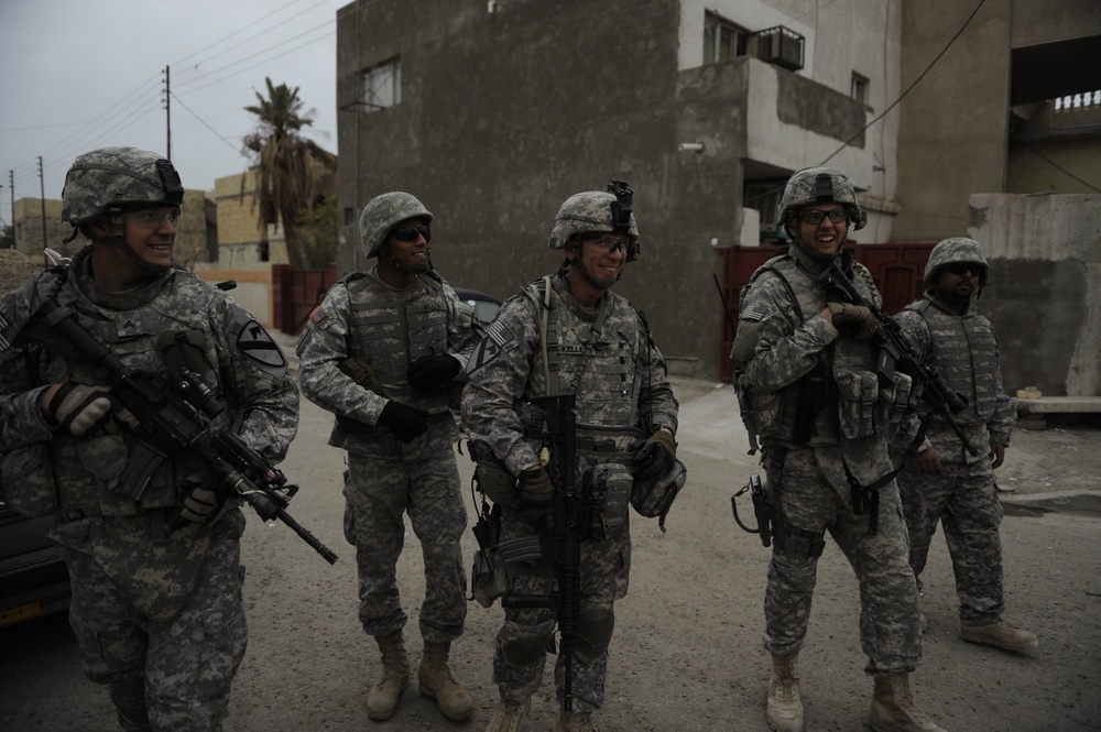 Patrol in Baghdad