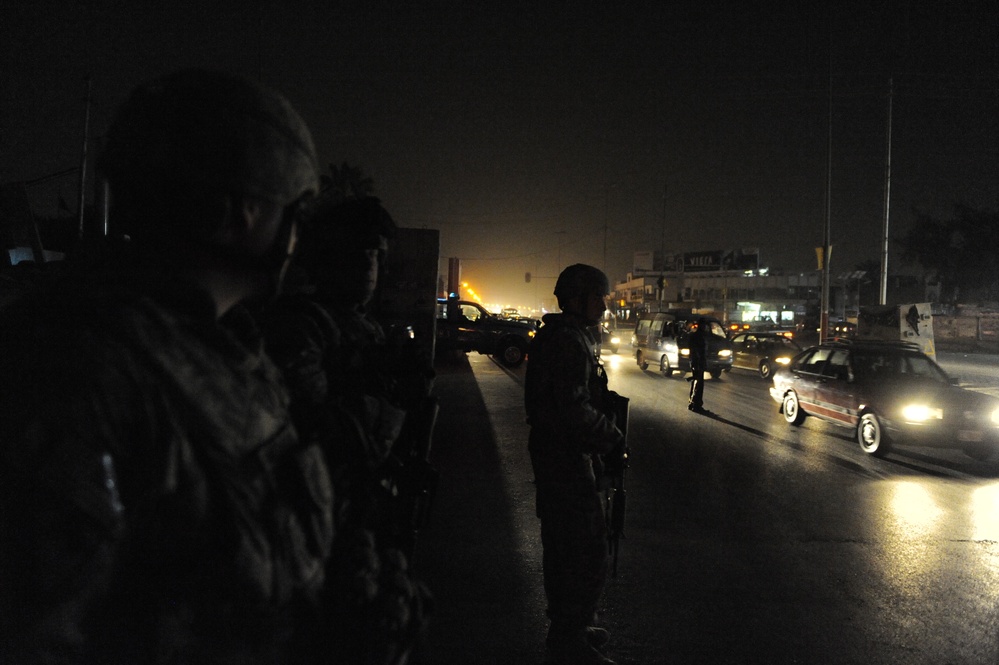 Patrol in Baghdad