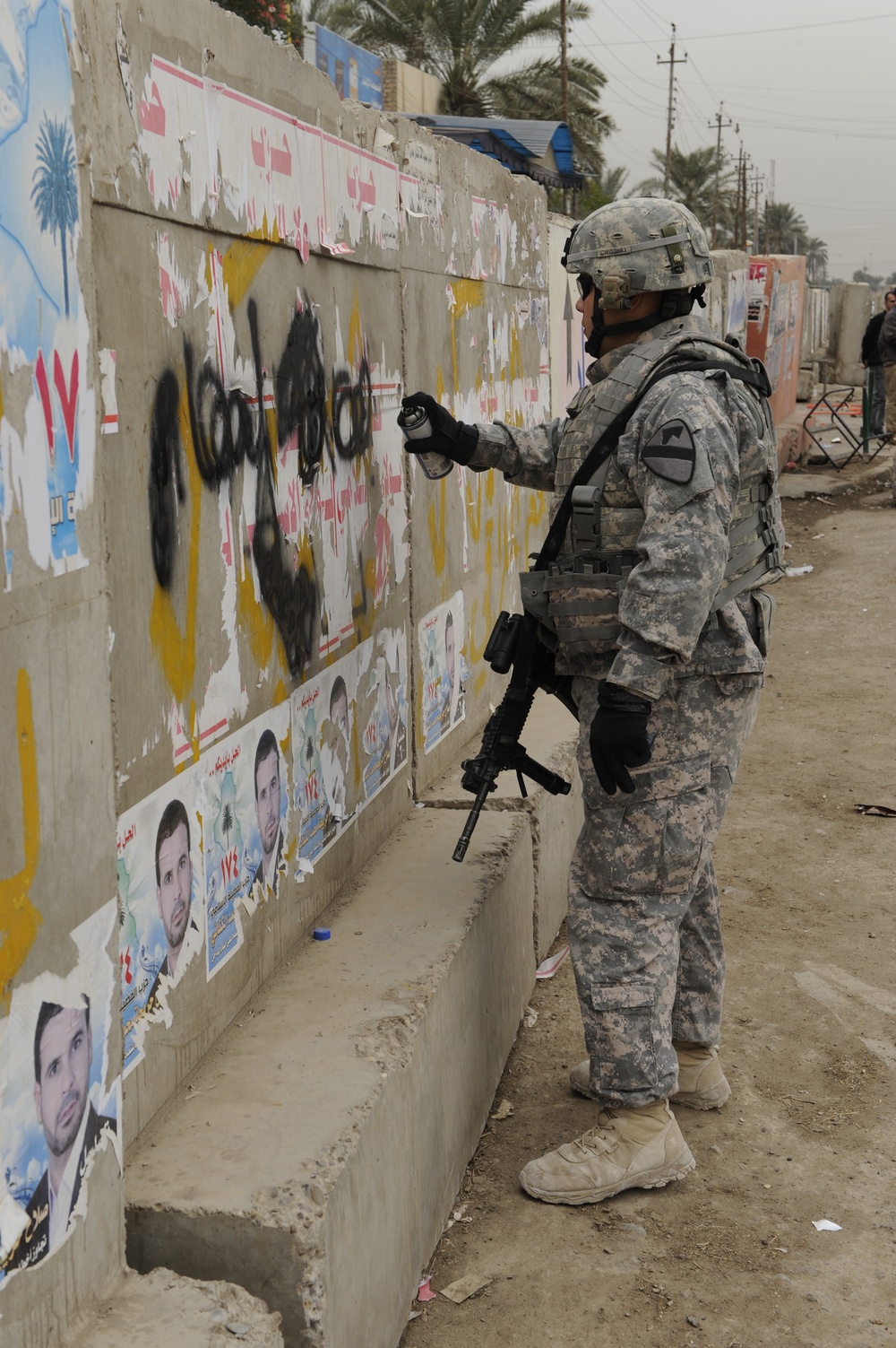 Patrol in Baghdad