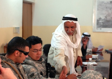 Key leader meeting in Khan Dhari