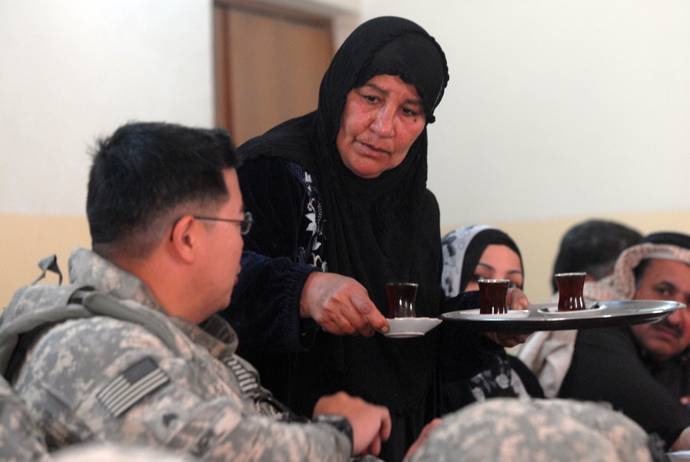 Key leader meeting in Khan Dhari