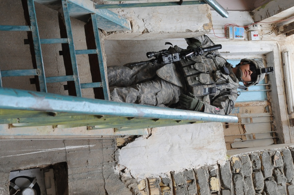 Patrol in Baghdad, Iraq