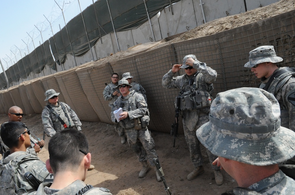 Patrol in Baghdad, Iraq