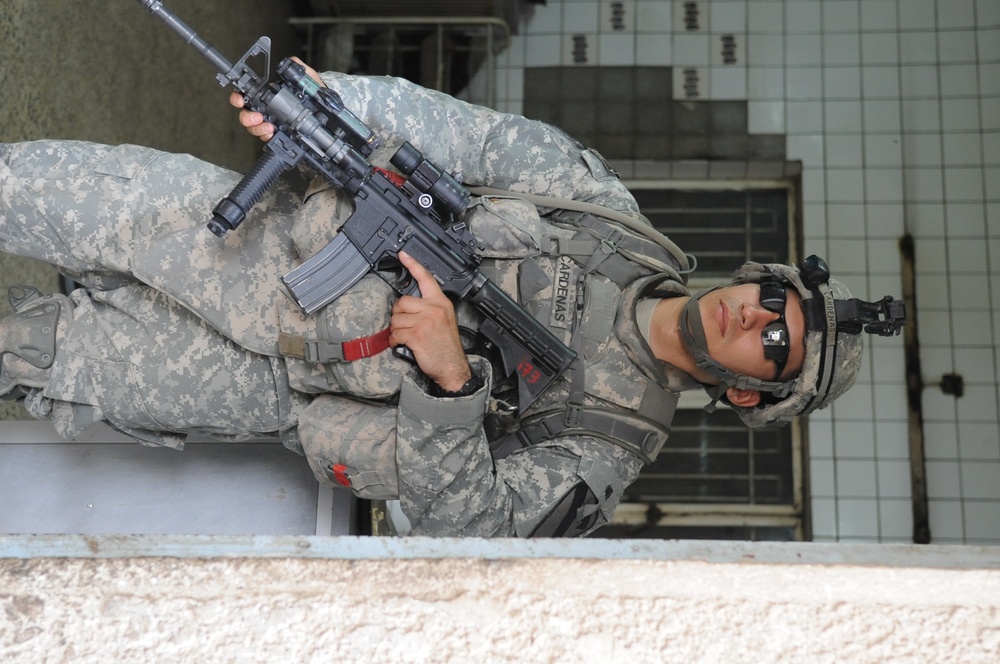 Patrol in Baghdad, Iraq