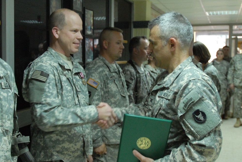 Chief Warrant Officer 4 Gillespie Receives Meritorious Service Medal