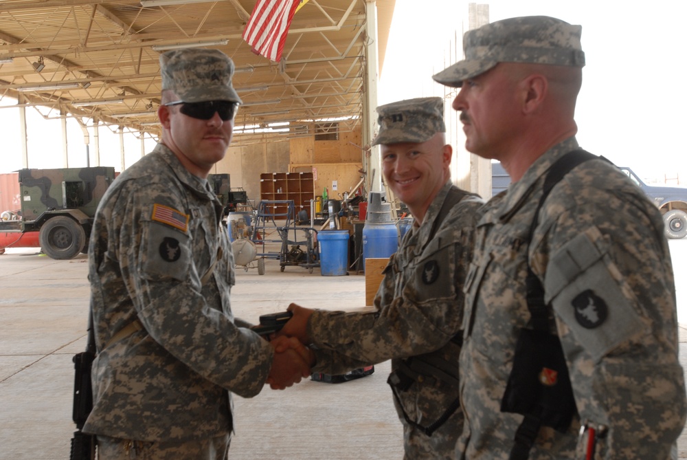 Sgt. Otto Receive Army Commendation Medal