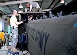 Phase maintenance professionals keep helicopters flying high