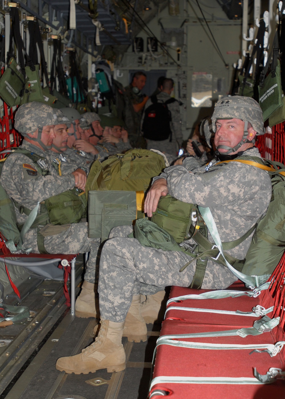 Airborne Soldiers Jump