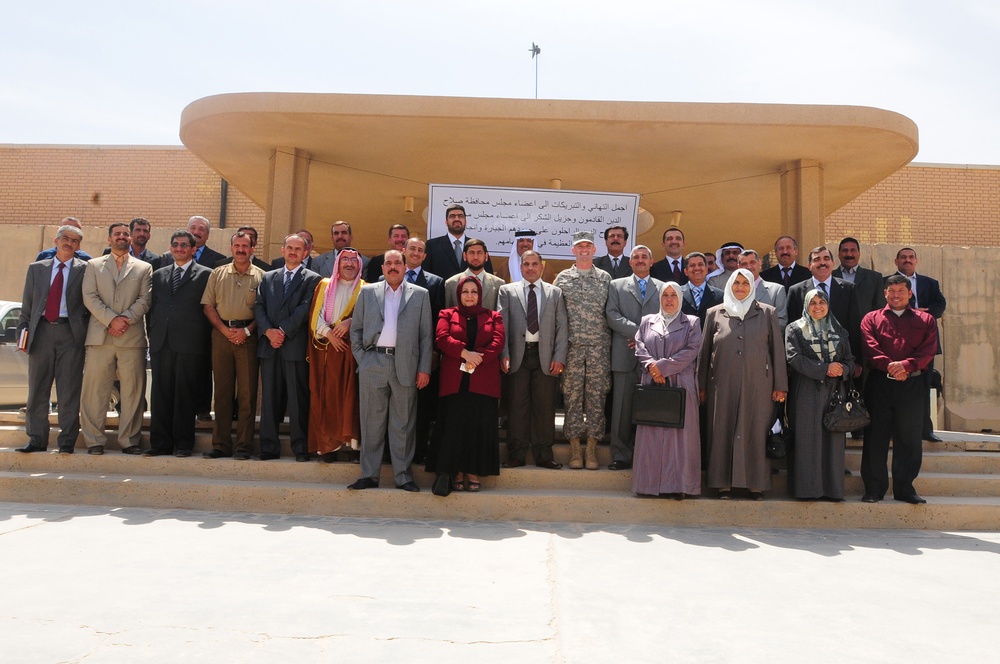 Newly elected Salah ad-Din provincial council members visit 3rd Infantry Brigade Combat Team