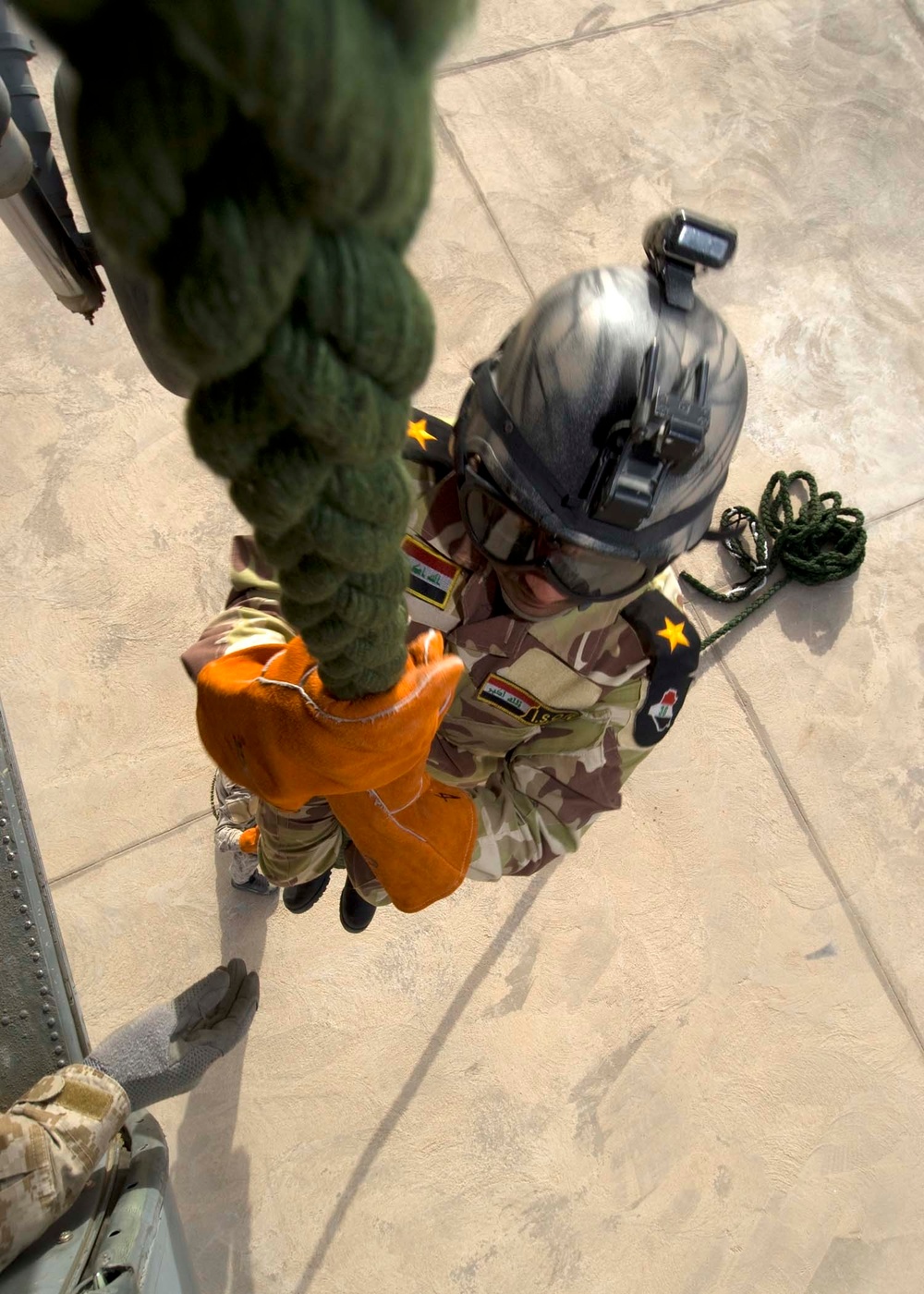 Iraqi Special Operations Forces Helo training