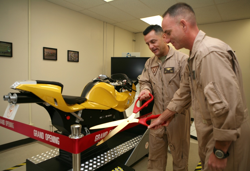 Camp Pendleton's first motorcycle simulator opens for training