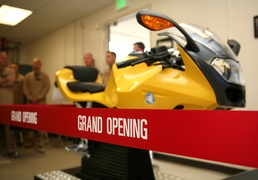 Camp Pendleton's first motorcycle simulator opens for training