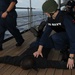 Anti Terrorism Force Protection Training Aboard USS Mount Whitney