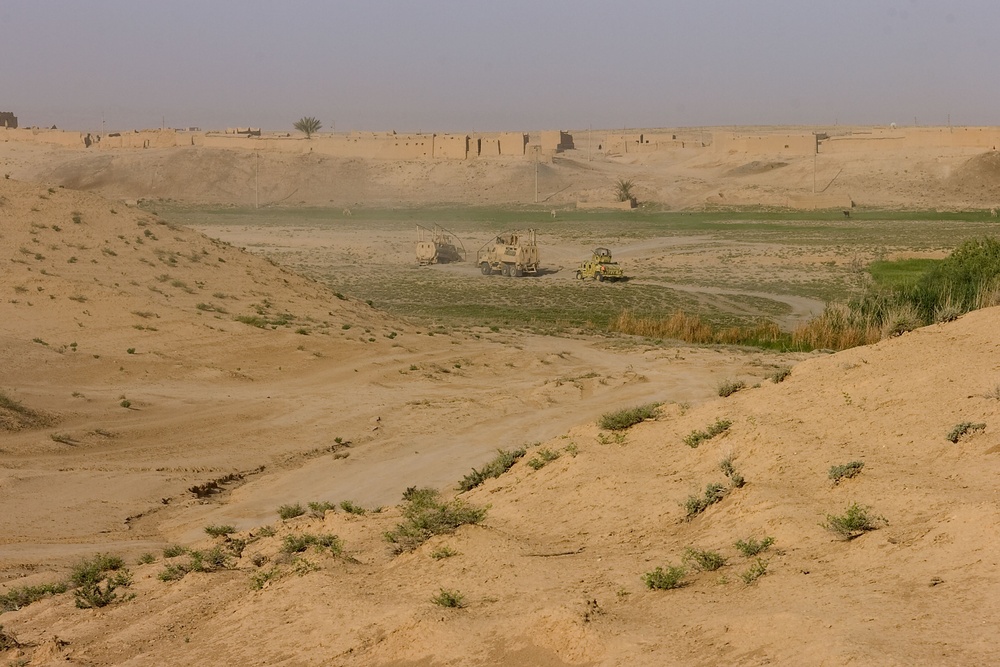 Patrol in Kirkuk, Iraq