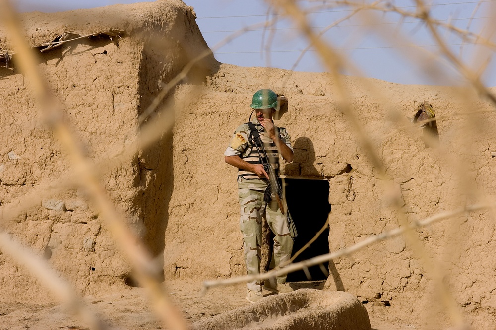 Patrol in Kirkuk, Iraq