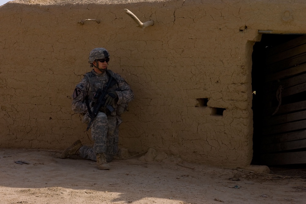 Patrol in Kirkuk, Iraq