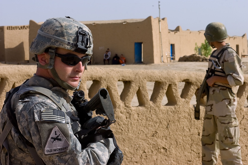 Patrol in Kirkuk, Iraq