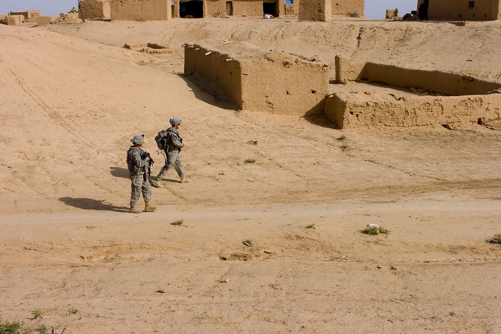 Patrol in Kirkuk, Iraq