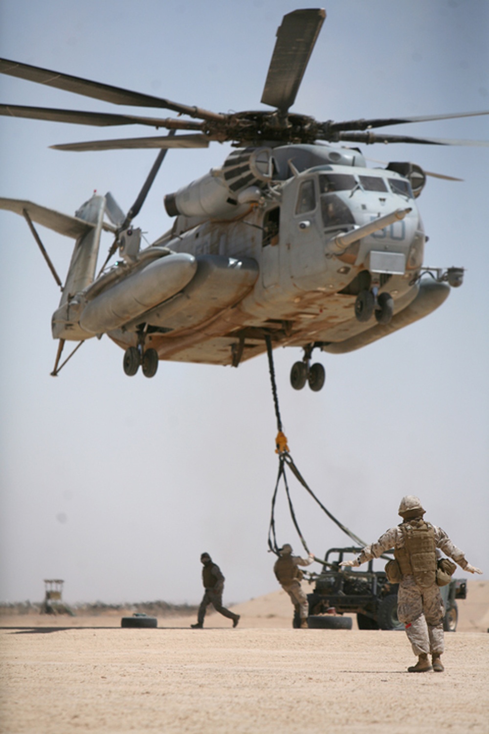 DVIDS - News - Unlike a day at the office, external cargo lifts create ...