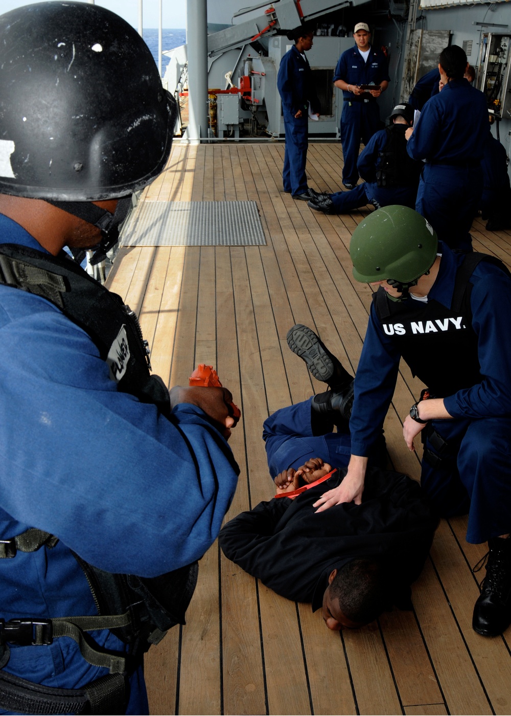 Anti-terrorism force protection drill