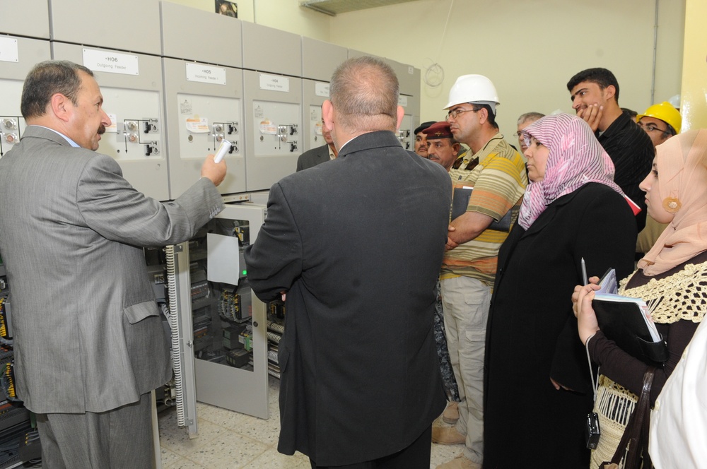 Electrical substation in Oubaidy