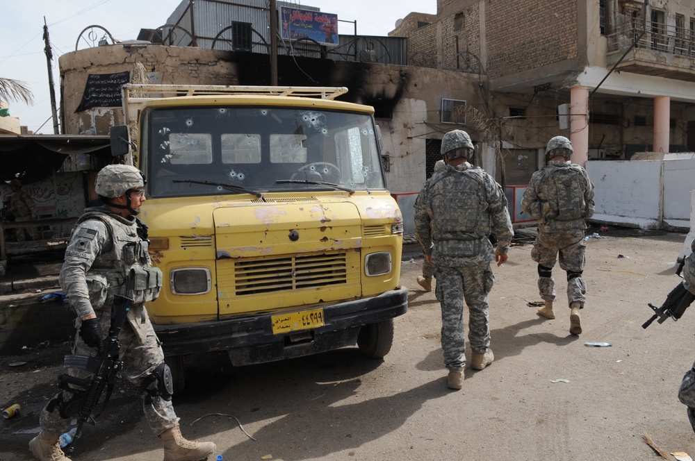 Patrol in Baghdad