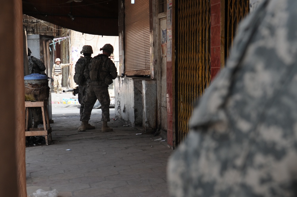 Patrol in Baghdad