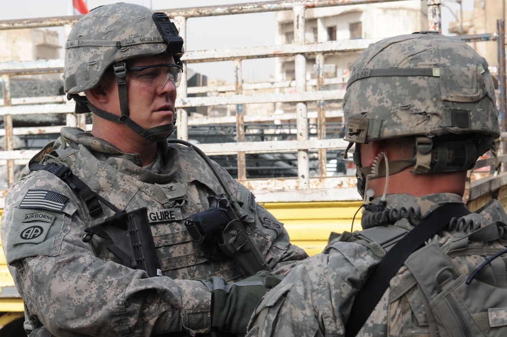 Patrol in Baghdad