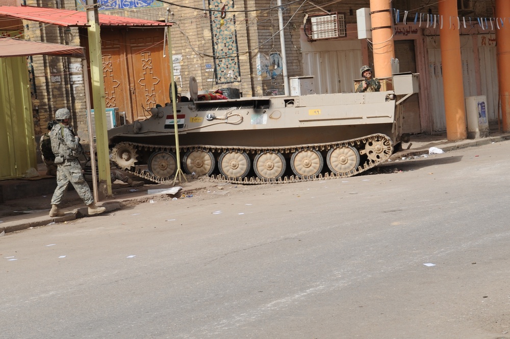 Patrol in Baghdad