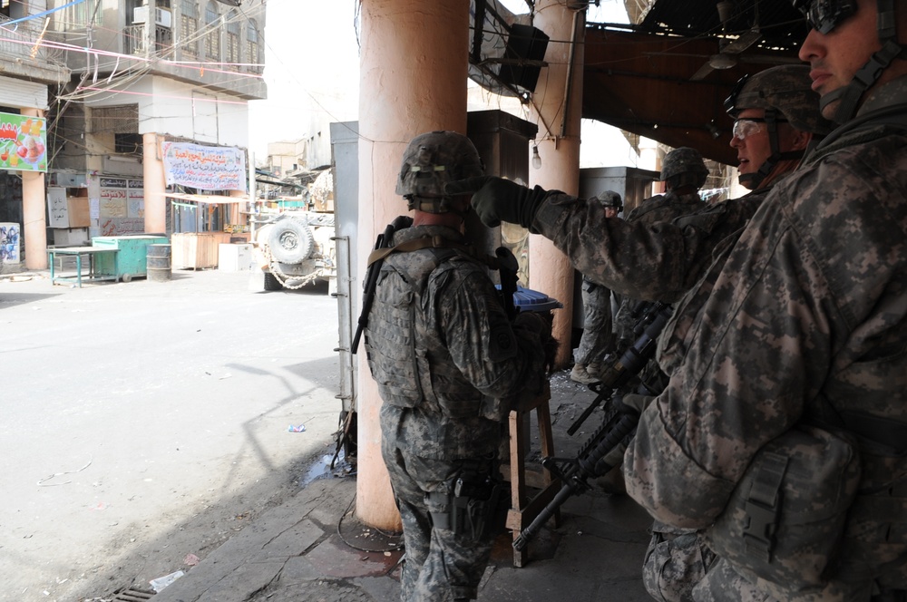 Patrol in Baghdad