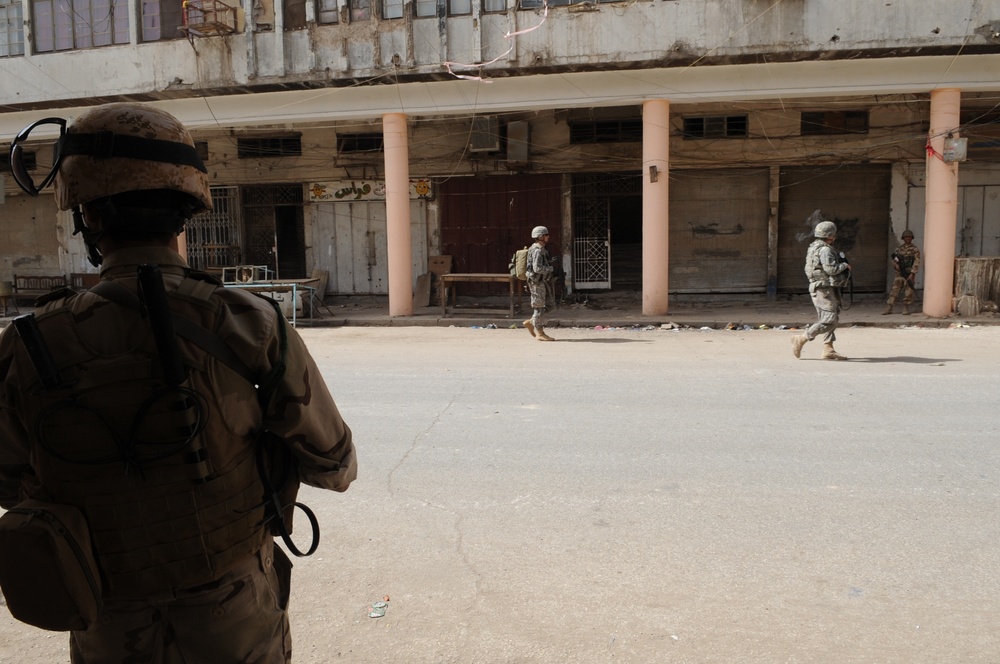 Patrol in Baghdad