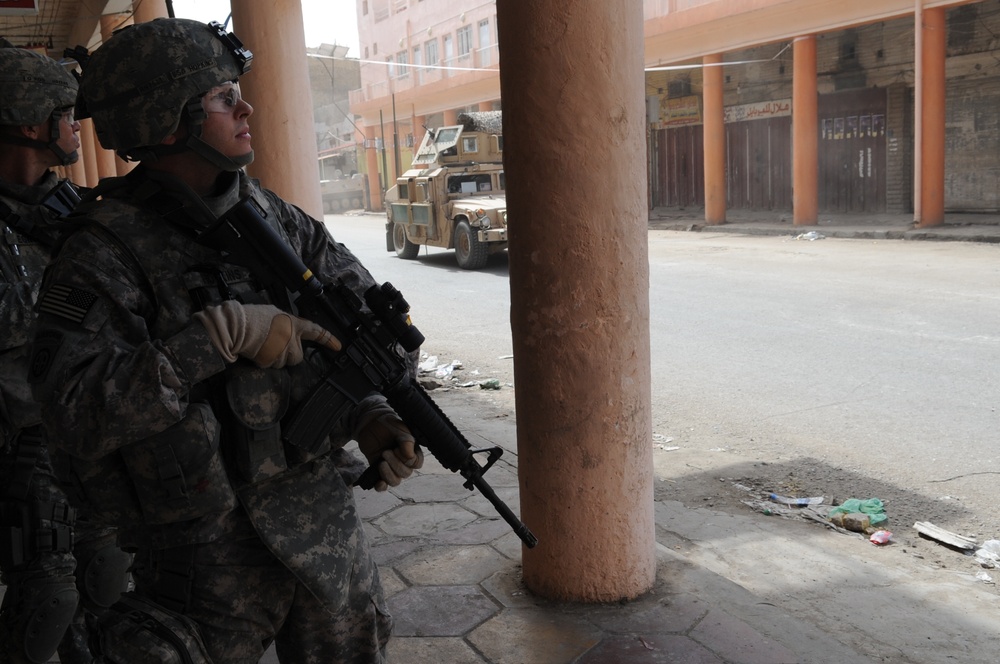 Patrol in Baghdad