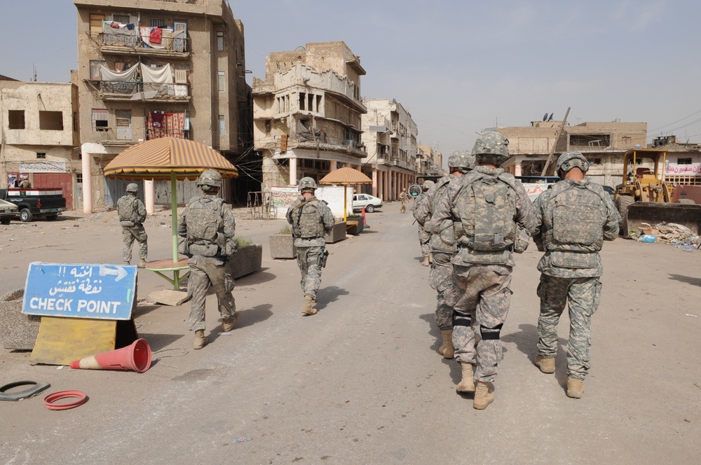 Patrol in Baghdad