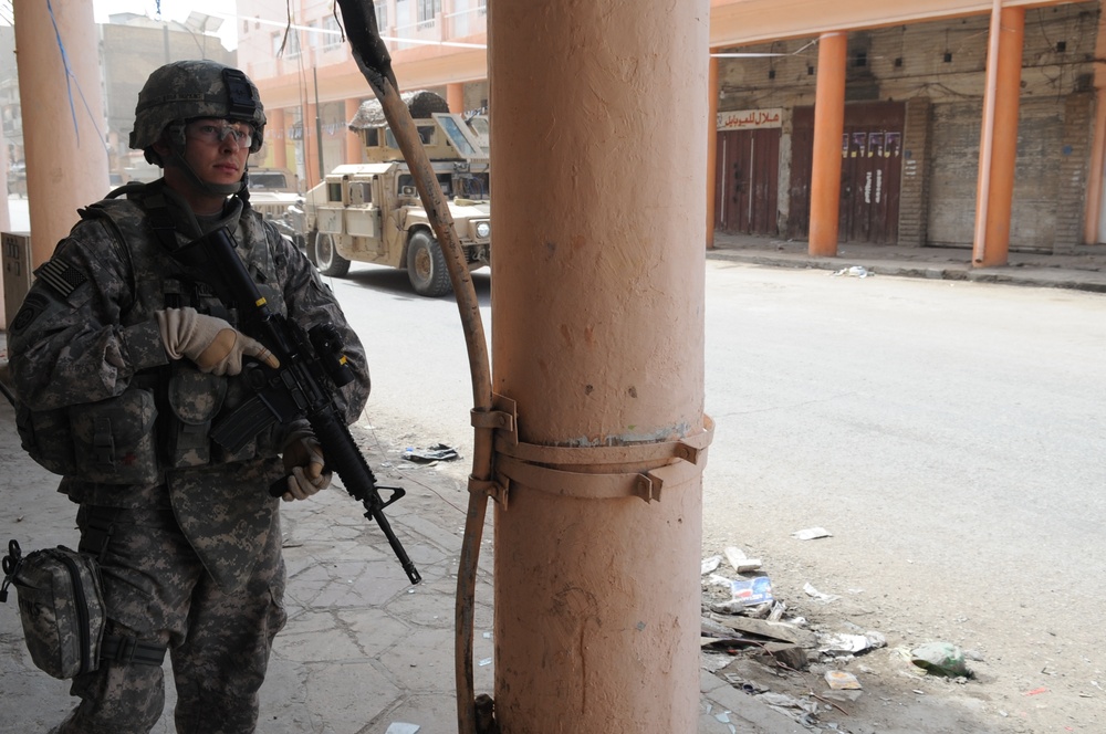 Patrol in Baghdad