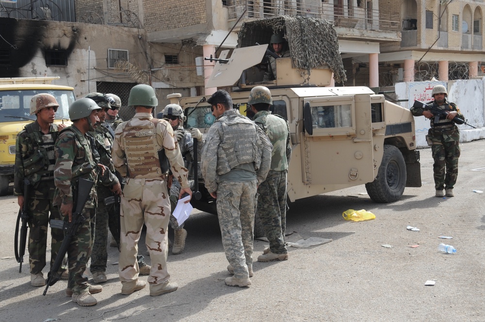 Patrol in Baghdad