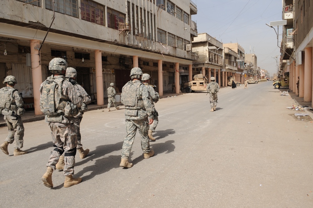 Patrol in Baghdad