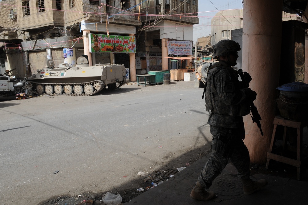 Patrol in Baghdad