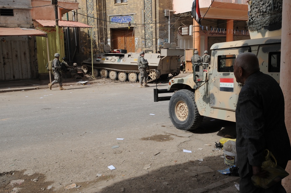 Patrol in Baghdad