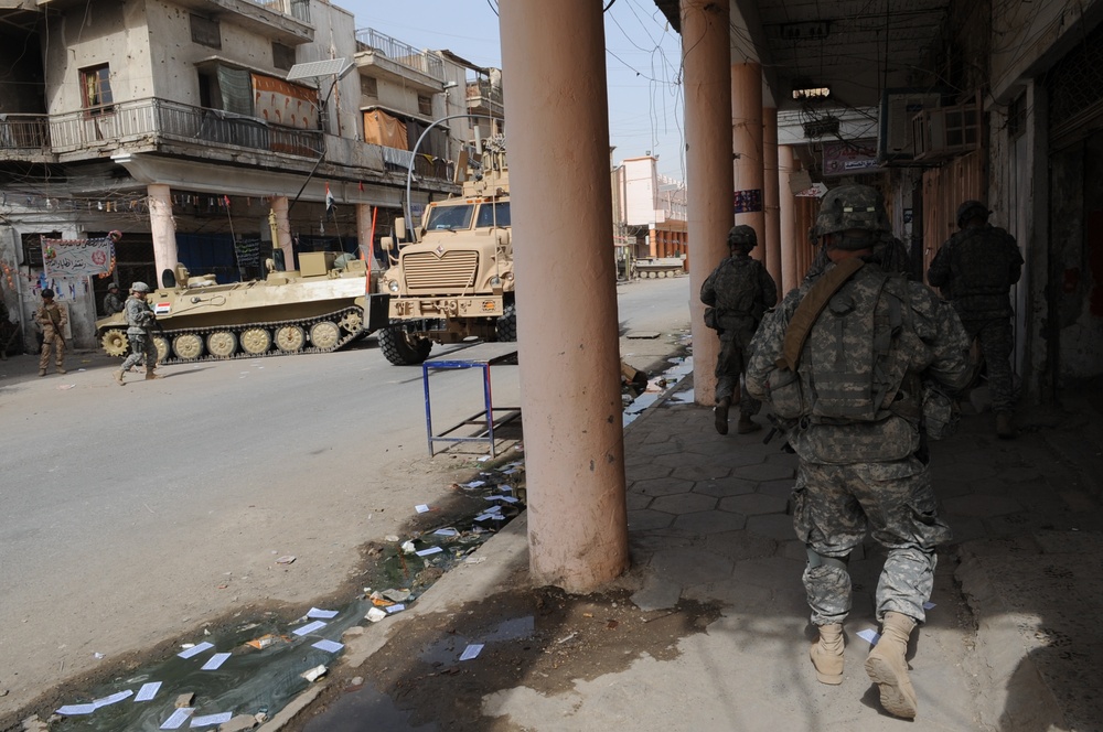 Patrol in Baghdad