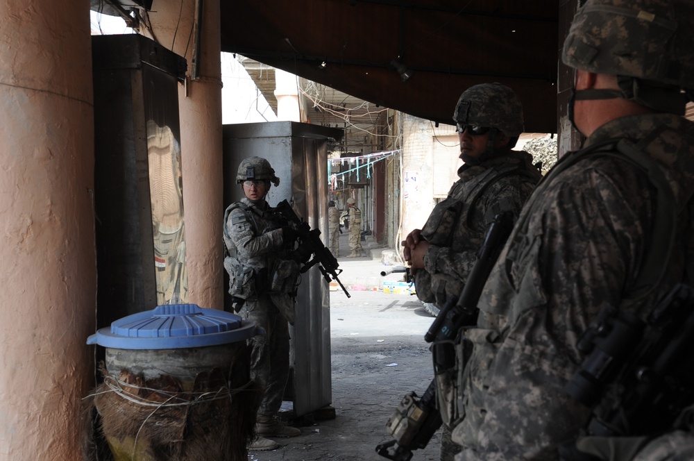 Patrol in Baghdad