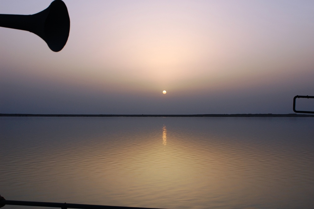 Off the Coast of Iraq at Umm Qasr