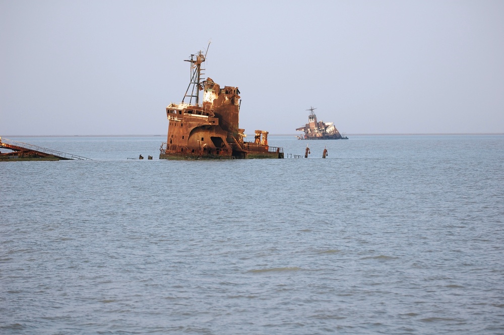 Off the Coast of Iraq at Umm Qasr