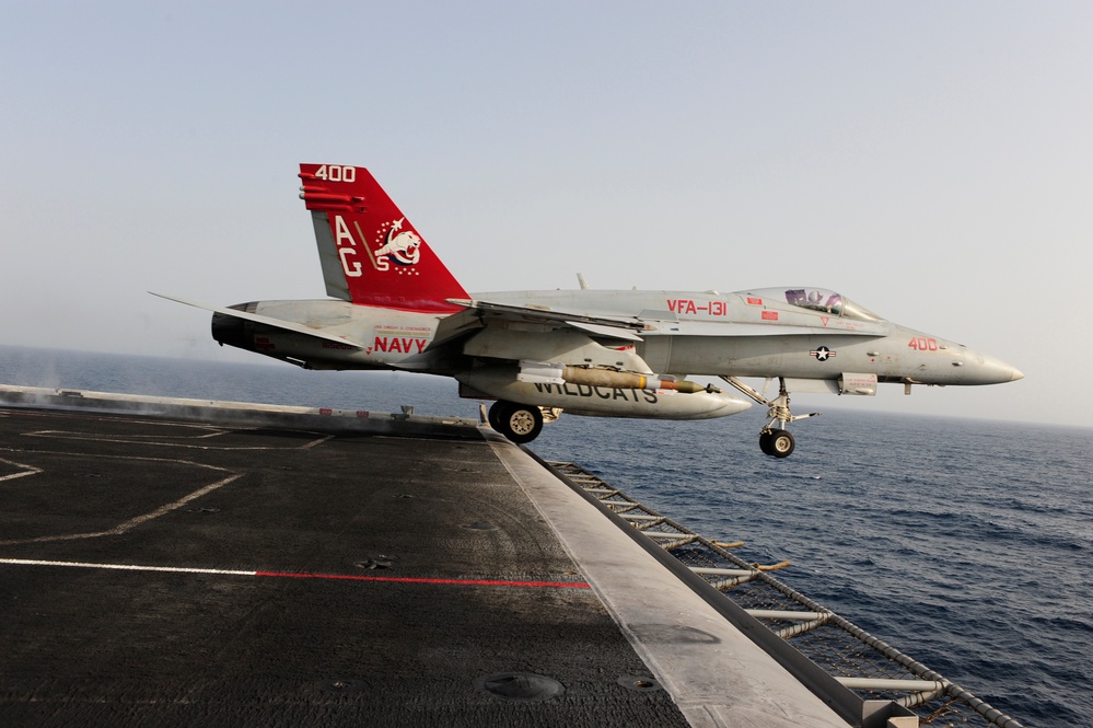 USS Dwight D. Eisenhower On Deployment