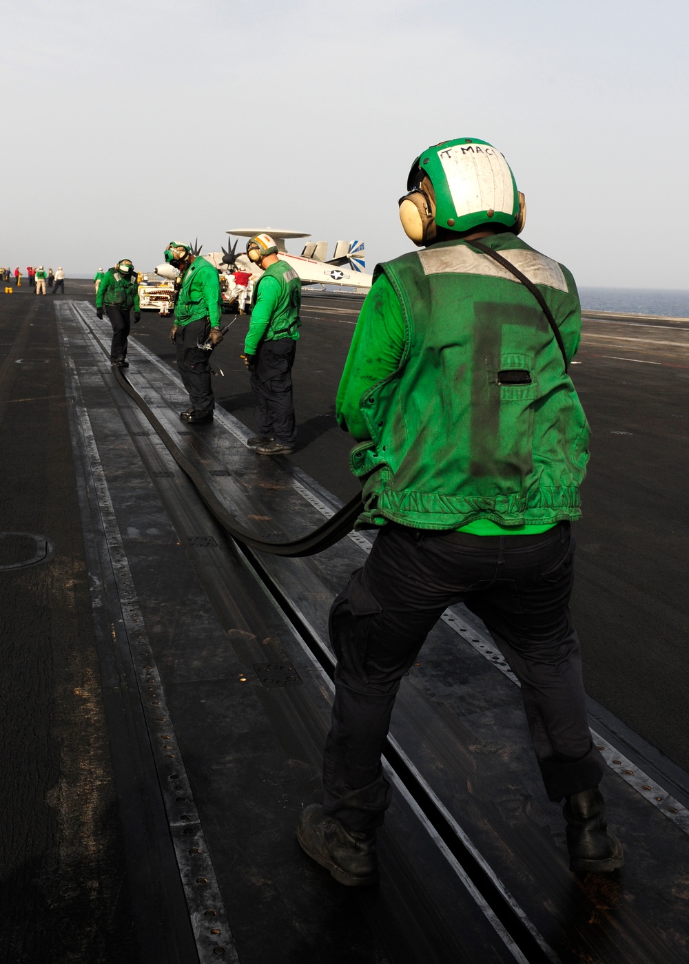USS Dwight D. Eisenhower On Deployment