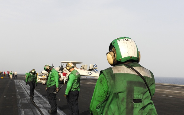 USS Dwight D. Eisenhower On Deployment