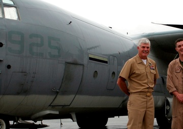 Father passes aircrew wings to Okinawa Marine marking decades of family service